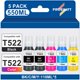 thumbnail image 1 of Botellas de recarga de tinta PROSWIFT 522 de alta capacidad para Epson EcoTank, 1 of 9