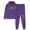 Purple, variant on successthop 2 Pieces Sweatsuits for Women Plus Size Long Sleeve Hoodie and Joggers Letter Drawstring Sport Set