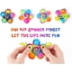thumbnail image 2 of KATEA Pop Fidget Spinner Juguetes Paquete de 4, Favor de Fiesta Pop Fidget Toy Paquete a Granel, Juego de Juguetes Sensoriales Pop Bubble para Niños, Simple Pop Fidget Spinners TDAH Stre, 2 of 5