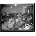 thumbnail image 2 of Historic Framed Print, 2nd annual convention, United Office & Pro[...] Workers of American, Burlington Hotel, 17-7/8" x 21-7/8", 2 of 9