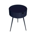 thumbnail image 7 of Meridian Furniture Bali Navy Metal Nightstand, 7 of 7