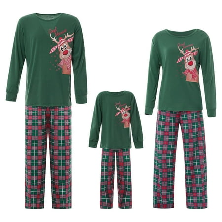 

Sunisery Family Christmas Pajamas Set Xmas Pjs Matching Pyjamas Adult Kids Xmas Sleepwear