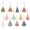 A, variant on 12Pcs Christmas Cat DIY Diamond Art Ornament Kit, Acrylic Cat Portrait Hanging Decor with Gold Strings, Holiday Rhinestone Painting Craft Kit for Christmas Tree & Pet Lovers Gift