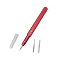 thumbnail image 4 of Almencla Model Scriber Chisel Engraving Tool Ergonomic Lightweight Model Chisel Line Scriber for Carving Engraved Line Modeling Hobby Red, 4 of 8