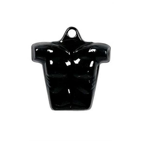 SSWBasics Economy Male Black Plastic Shirt Form - Fits Men's Sizes S-L