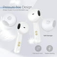thumbnail image 3 of Wireless Earbuds, TWS5.0 stereo K88 noise reduction touch Bluetooth Earbuds in Ear w/Wireless Charging Case/USB-C, Wireless Earphones Hi-Fi Sound, Bluetooth Headphones w/Microphone(White), 3 of 6