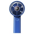 thumbnail image 4 of Ventilador de mano plegable portátil Bearachild 3 velocidades con pantalla Digital Azul oscuro, 4 of 6