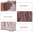 thumbnail image 4 of Unique Bargains Rustic 35 x 157 Inch Cheesecloth Table Runner - Rust Red, 4 of 7