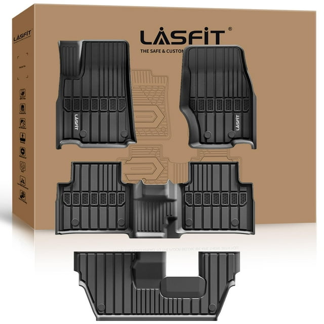 Alfombrillas LASFIT para Jeep Grand Cherokee L 2021-2025 de 7 plazas