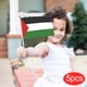 thumbnail image 4 of Hand waving flag printed with double-sided pattern on the flagpole Printed flag Small size holding flag, 4 of 5