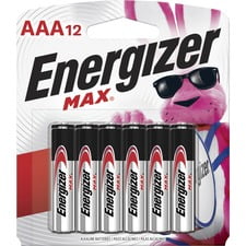 Energizer MAX AAA Batteries (12 Pack), Triple A Alkaline Batteries, Batteries Alkaline