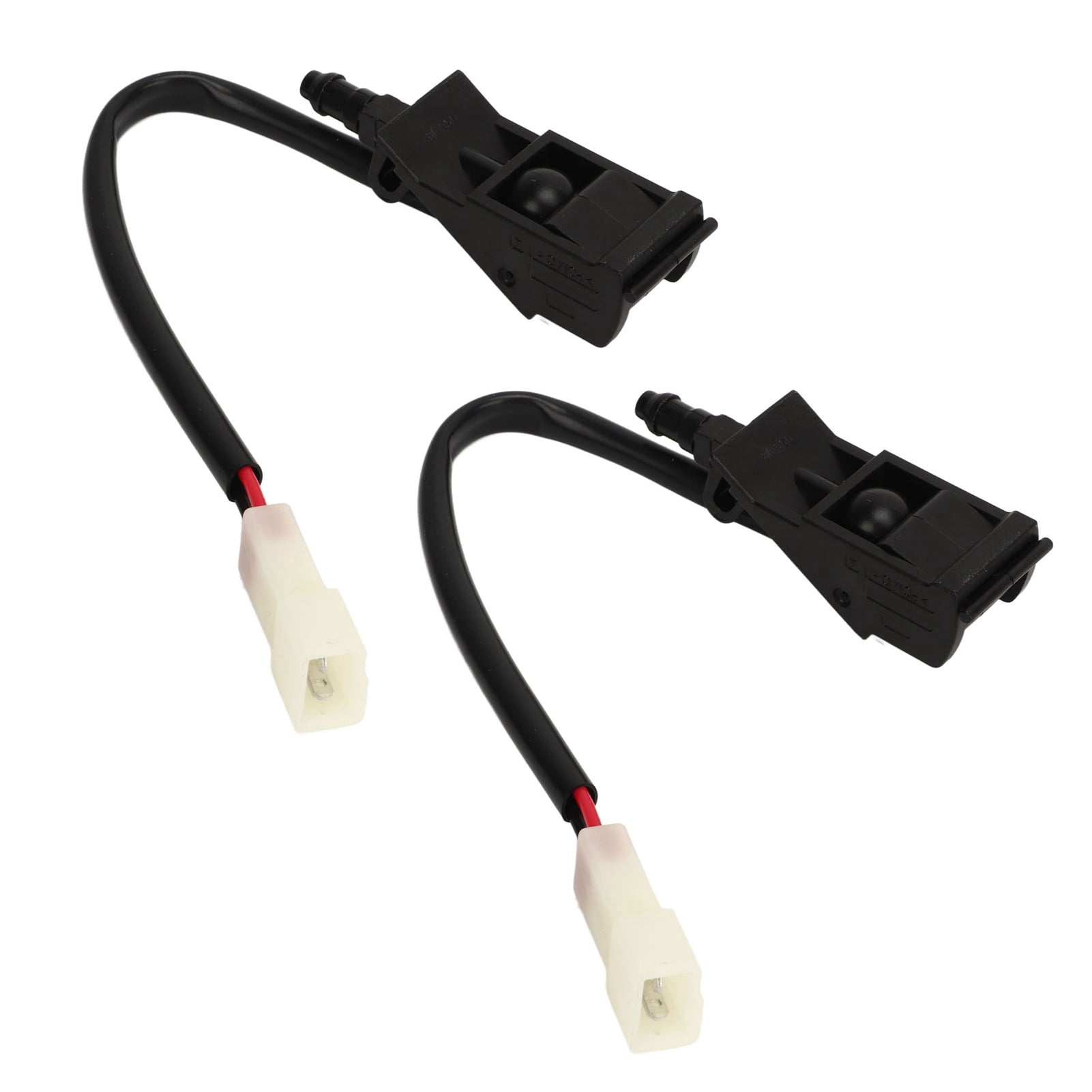 Front Washer Nozzle Heated, 1Pair Heated Washer Nozzle