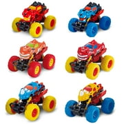 Trucks Car Kids Toys Vehicles Pull Back Toy Cars Bulldozer Excavator Dump Truck Model Kit for Children Toddlers Kids