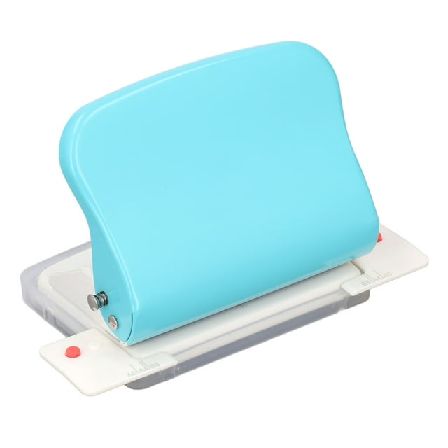 Paper Spiral Binder Machine, Handheld Loose Leaf Paper Hole Puncher 10 Sheets Capacity Non Slip with Scale Line for School for A4 A5 A6 A7