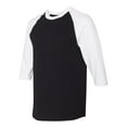 thumbnail image 2 of Gildan - New NIB - Heavy Cotton™ Raglan Three-Quarter Sleeve T-Shirt, 2 of 5