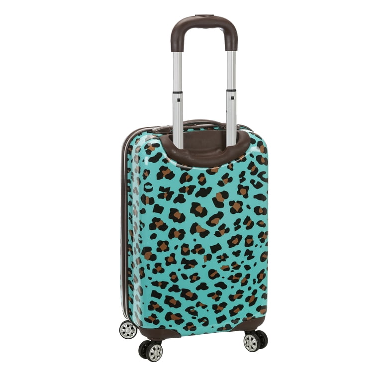 Rockland 20" Hardside Spinner Carry-On Luggage, Blue photo 2