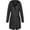 Black, variant on Womens Lightweight Jackets Women Solid Rain Jacket Outdoor Plus Size Waterproof Hooded Raincoat Windproof Sport Coat on Clearance