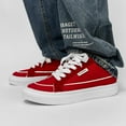 thumbnail image 5 of Cyiecw Mens Sneakers Classic Low top Casual Canvas Shoes for Men Teen, Lace Up Comfortable Skate Walking Shoe for Men Lightweight Fashion Sneakers, 5 of 7