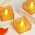 thumbnail image 6 of Nilvkv Candles Battery Operated Crystal Led Tealight Candles Votive Candles Fake Candles for Christmas, 6 of 6