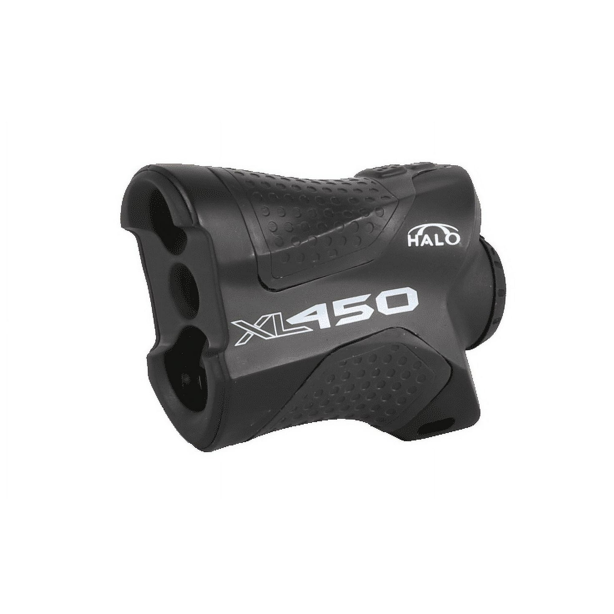 Halo Optics XL450-7 Laser Hunting Rangefinder Accurate Precise Water-Resistant Ergonomic Non-Slip Grip Portable Durable Hunting Laser Range Finder with Scan Mode