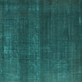 thumbnail image 1 of Ahgly Company Machine Washable Indoor Square Oriental Turquoise Blue Industrial Area Rugs, 6' Square, 1 of 4