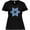 AB-Black, variant on Snowflake Crystals Diamonds Women's Plus Size T-Shirt