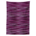 thumbnail image 3 of Ambesonne Magenta Tablecloth Rectangular Table Cover, Vintage Knit Pattern, 60"x90", Fuchsia and Violet, 3 of 4