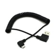 thumbnail image 2 of 3 Piezas De 90 Grados De ángulo USB 2.0 A- A 90 Grados De ángulo Recto Adaptador De Cable En Con Micro USB Para Teléfonos Inteligentes Y Sunnimix Adaptador USB a Micro USB, 2 of 8