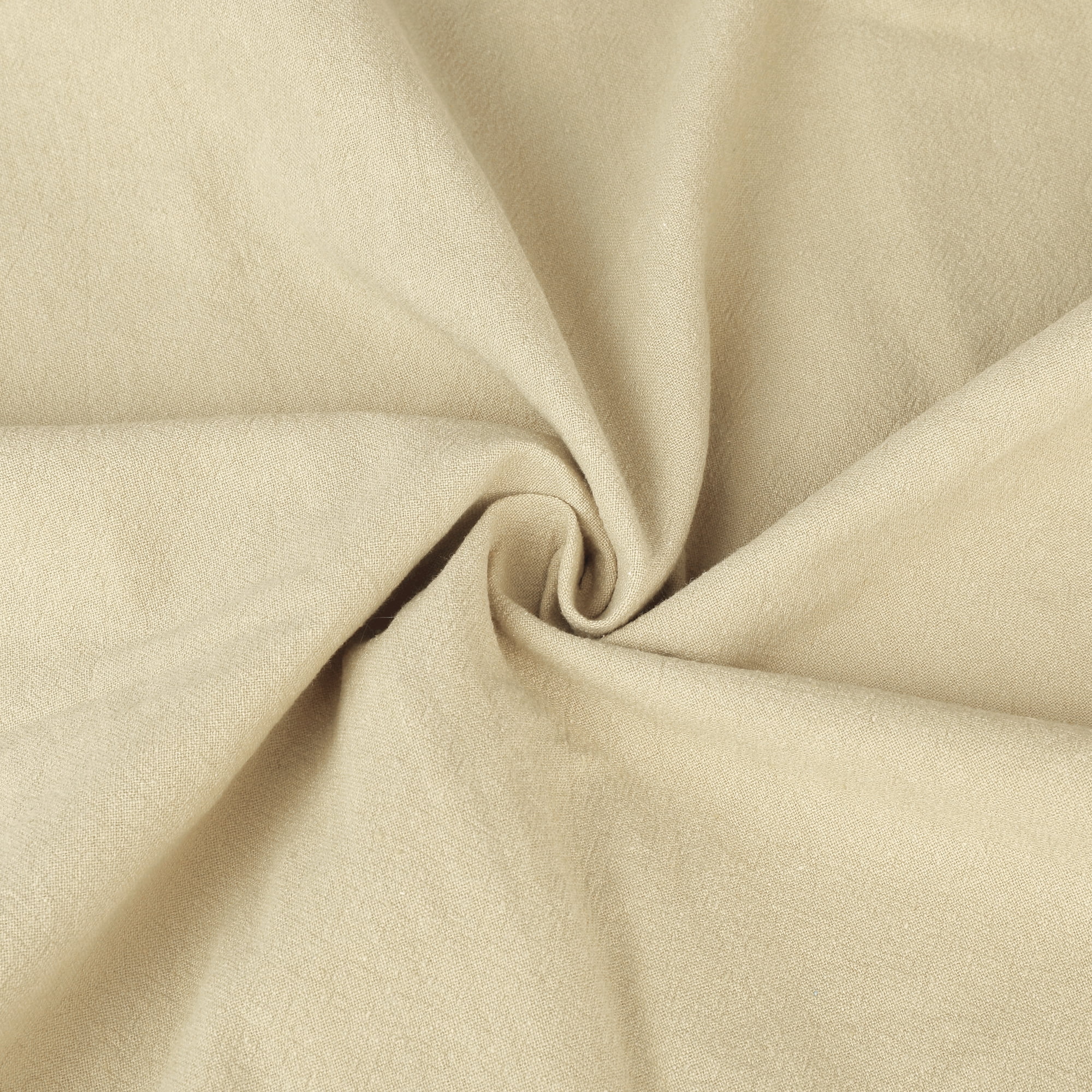 Unique Bargains 4 Pcs Cotton Throw Pillow Cover with Tassel Trim for Home Decor Beige 16" x 16"