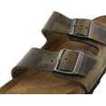 thumbnail image 2 of Birkenstock Men's Arizona Soft Footbed Sandals, Faded Khaki, Brown, 9 Medium US, 2 of 3