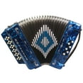 thumbnail image 2 of Rossetti 34 Button Accordion 12 Bass 3 Switches GCF Blue, 2 of 4