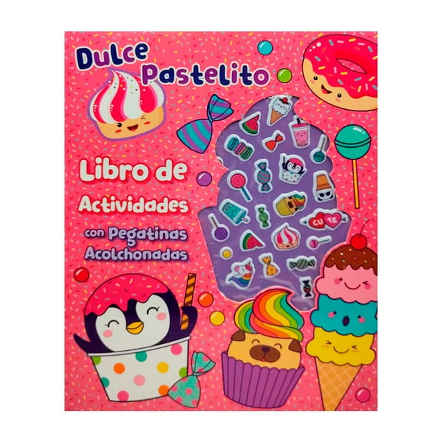 Dulce Pastelito Libro de Actividades Terracota Libro de Bolsillo Libros Infantiles 1A