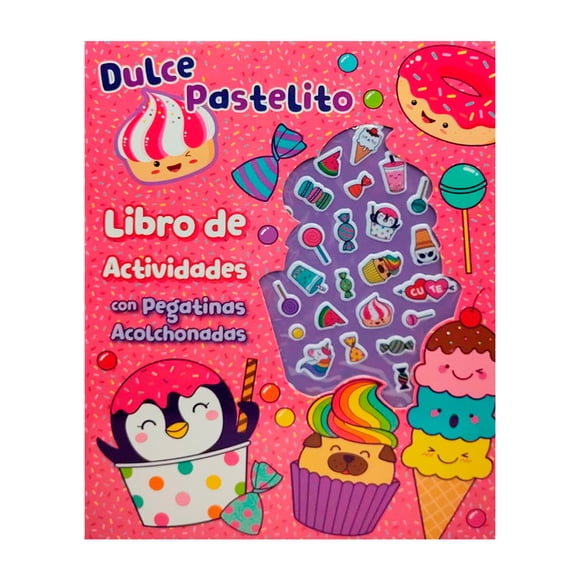 Dulce Pastelito Libro de Actividades Terracota Libro de Bolsillo Libros Infantiles 1A