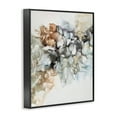 thumbnail image 4 of Stupell Industries Fluid Abstract Glam Detail Abstract Painting Black Framed Art Print Wall Art, 24 x 30, 4 of 10