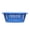 Blue, variant on Star Crafts Hipster Laundry Basket Rectangular Lightweight, Durable Storage