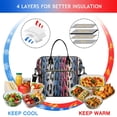 thumbnail image 4 of Colorful and Black Of Leopard Print Womens Lunch Box for Work,Insulated Large Lunch Bag for Tween and Teen,Loncheras Para Mujer,Leakproof Adult Lunch Bag for Work,Beach,Travel,Picnic,Camping, 4 of 7