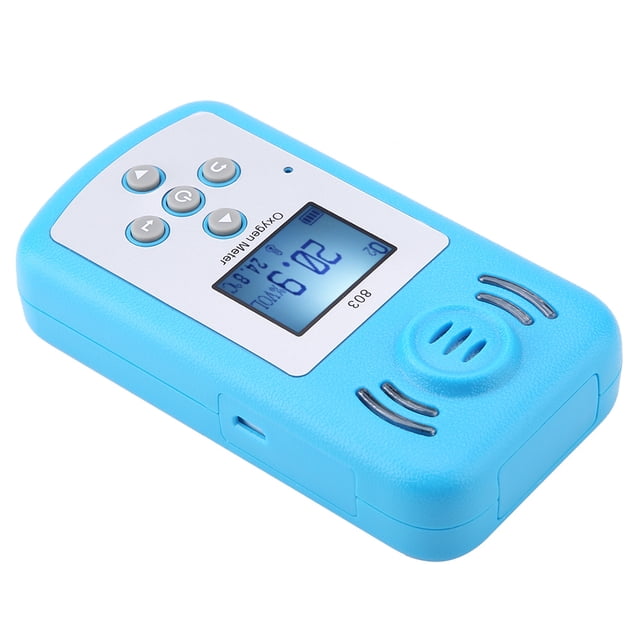 Detector de Gas Oxímeno de Pantalla Digital, Fácil de Transportar, Fácil de Operar Conarma de Sonido, Luz y Vibracia. Utilizado en Metalurgia, Planta de Energía, Química,