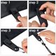 thumbnail image 4 of 21-22 Paris 2 Away Black Jersey Set Kids Adults Soccer Jersey Training Shirt No.4 SERGIO M, 4 of 5