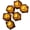 Yellow, variant on Set of 12 Colorful LED Ice for Beverages Tray Water Activated Wine Decorations for Weddings Party