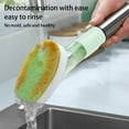 thumbnail image 4 of Dispensador de cepillos para platos Ounissouiy utensilios de Cocina verde, 4 of 6