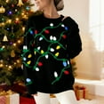 thumbnail image 5 of Winter Sweaters for Women Cozy Sweater Coat For Holiday Celebrations For Family Gatherings And Festive Events Ugly Christmas Sweaters, 5 of 9