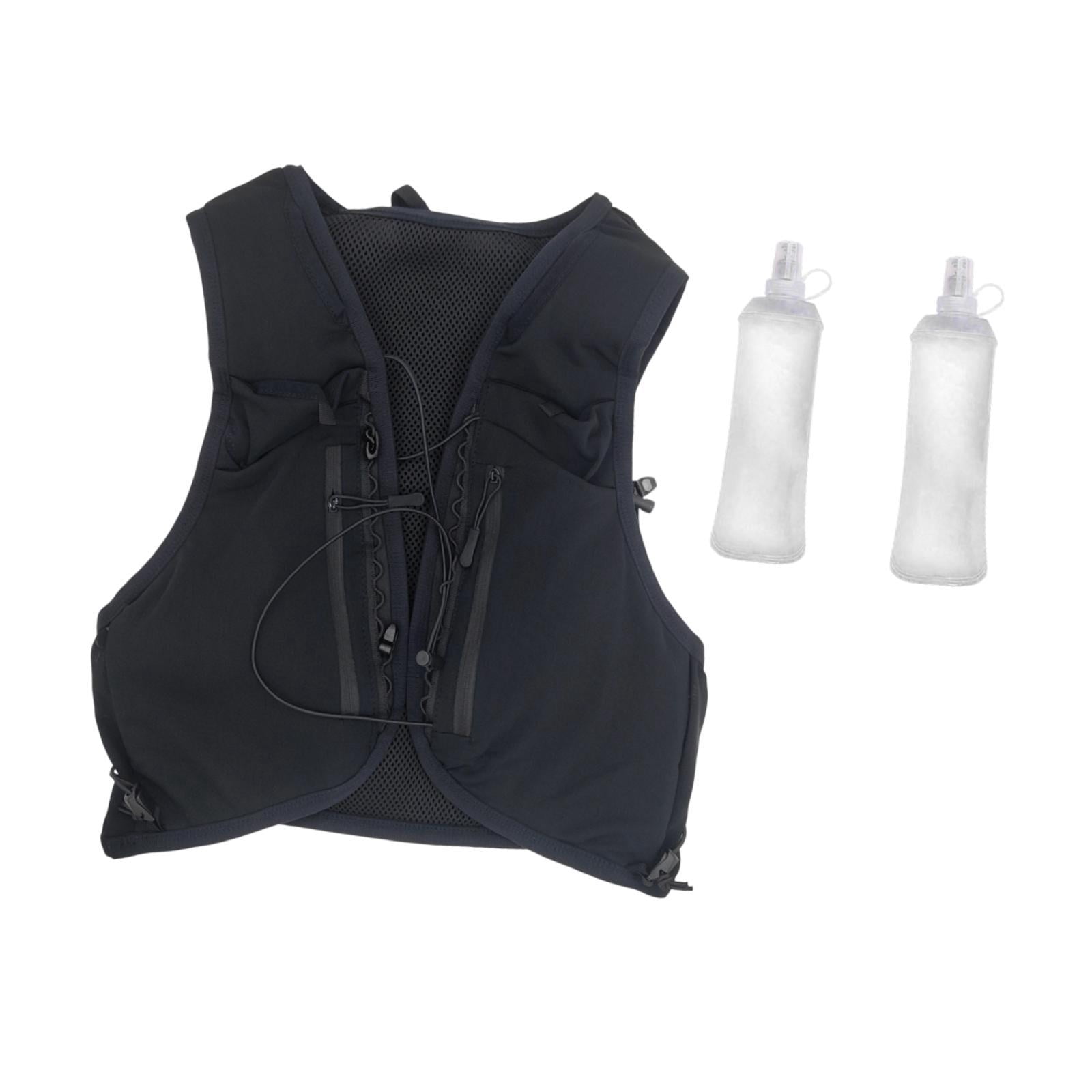 harayaa Running Vest for Men Women with Multiple Pockets Pack Water Pack for Hiking Backpacking Mountain Climbing XL