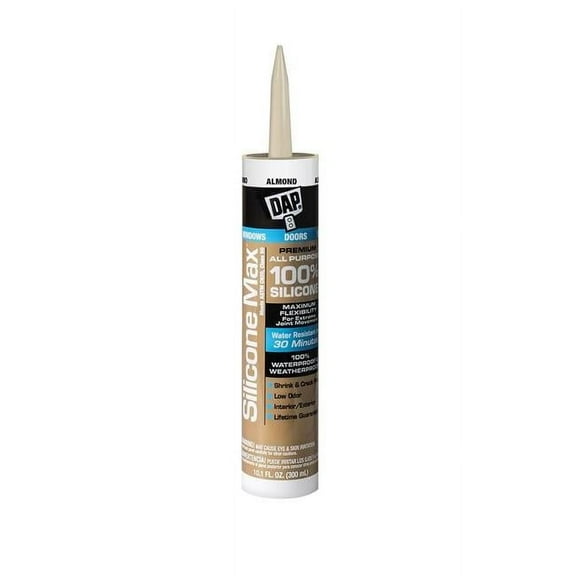 Dap 10.1 oz Silicone Max Sealant