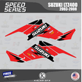 thumbnail image 3 of Kalair GFX Graphics Kit for Suzuki LTZ400 (2003-2008) Speed Series, 3 of 5