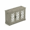 thumbnail image 3 of GALANO Heron 3-Door Wide Sideboard – Mexican Grey, Storage Cabinet for Living Room or Dining Room, 3 of 7