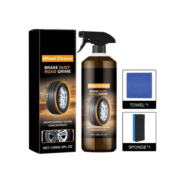 Wheelblaze Wheel Cleaner, Wheel Blaze Versatile and Powerful Rust Converter, Brake Buster Wheel Cleaner, Turn Filthy Wheels into Instant Shine and Lasting Protection