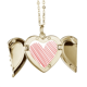 thumbnail image 1 of Collar colgante en forma de melocotón con alas Unbranded Corazón rojo sketch día de San Valentín, 1 of 3