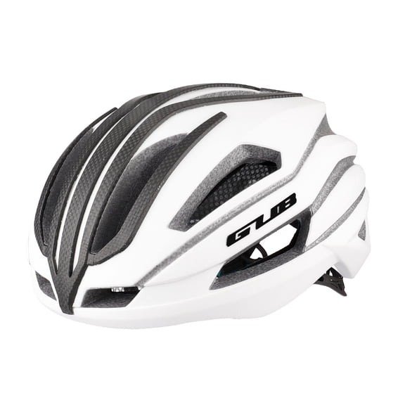 Eigraketly Casco de bicicleta Transpirable Cómodo Absorción de golpes Protector de cabeza de bicicleta Agujeros integrados Suministro de Ciclismo Blanco