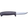 thumbnail image 2 of Morakniv Craftline Basic 511 High Carbon Steel Fixed Blade Utility Knife and Combi-Sheath, 3.6-Inch Blade - Black, 2 of 4