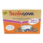 Goya Corainder & Annatto Seasoning 20 Pack - Sazon Culantro y Achiote